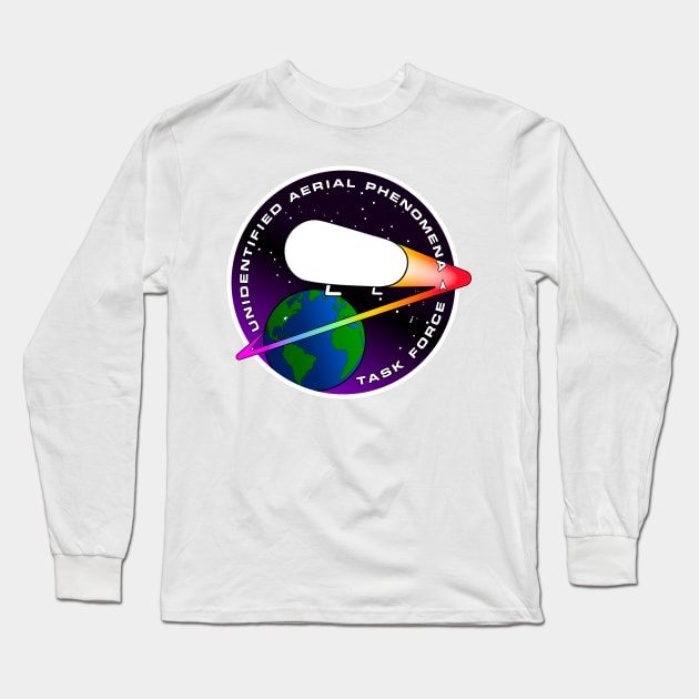 Unidentified Aerial Phenomena Task Force (UAPTF) Tic Tac Long Sleeve T-Shirt by 33oz Creative